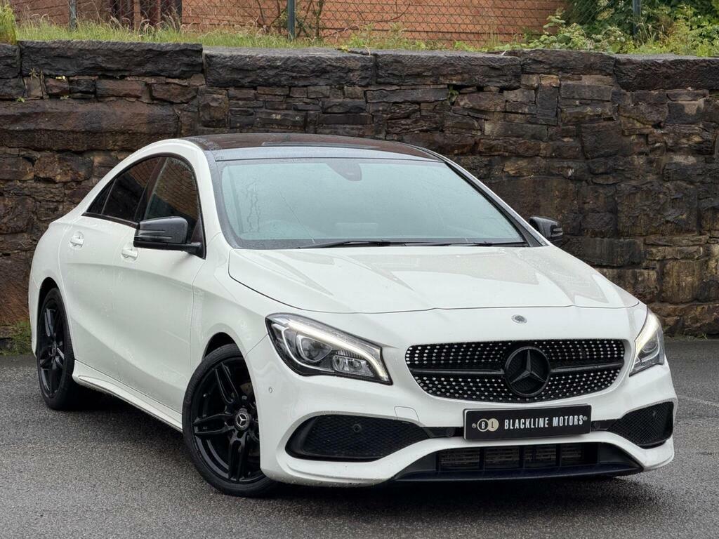 Mercedes-Benz CLA Class 1.6 Cla180 Amg Line Coupe 7G-dct Euro 6 S S White