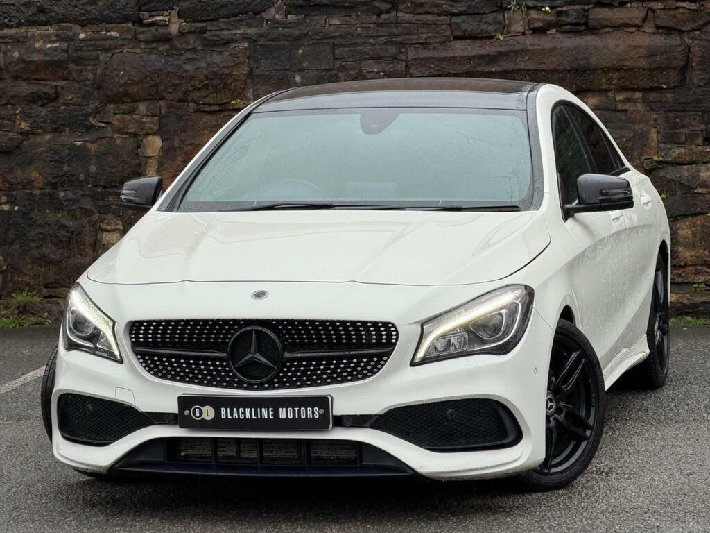 Mercedes-Benz CLA Class 1.6 Cla180 Amg Line Coupe 7G-dct Euro 6 S S White #3