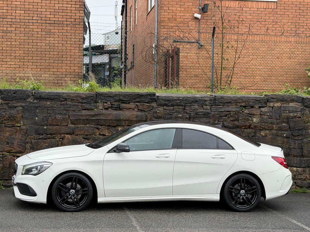 Mercedes-Benz CLA Class 1.6 Cla180 Amg Line Coupe 7G-dct Euro 6 S S White #4