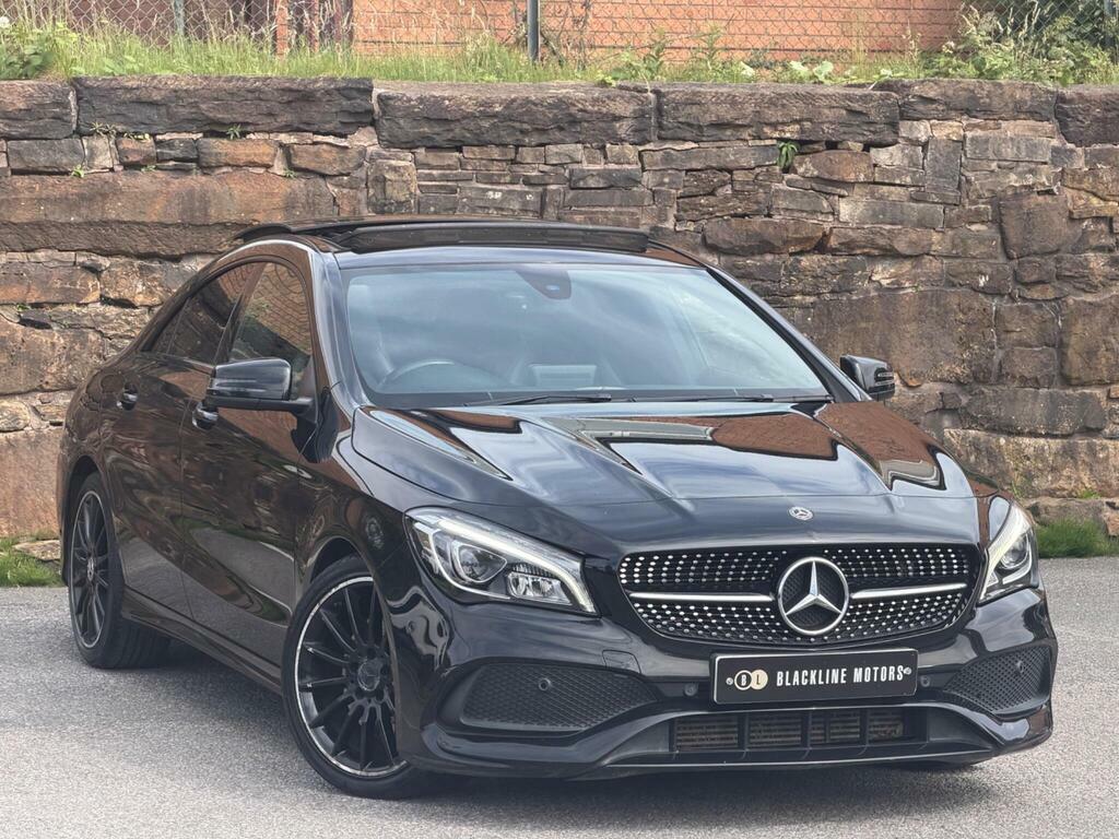 Mercedes-Benz CLA Class 2.1 Cla220d Amg Line Night Edition Plus Coupe 7G Black