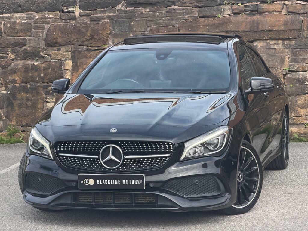 Mercedes-Benz CLA Class 2.1 Cla220d Amg Line Night Edition Plus Coupe 7G Black #3