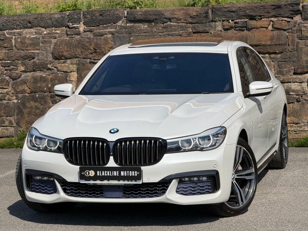 BMW 7 Series 3.0 740Ld M Sport Xdrive Euro 6 S S White #3