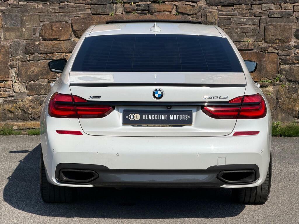 BMW 7 Series 3.0 740Ld M Sport Xdrive Euro 6 S S White #6