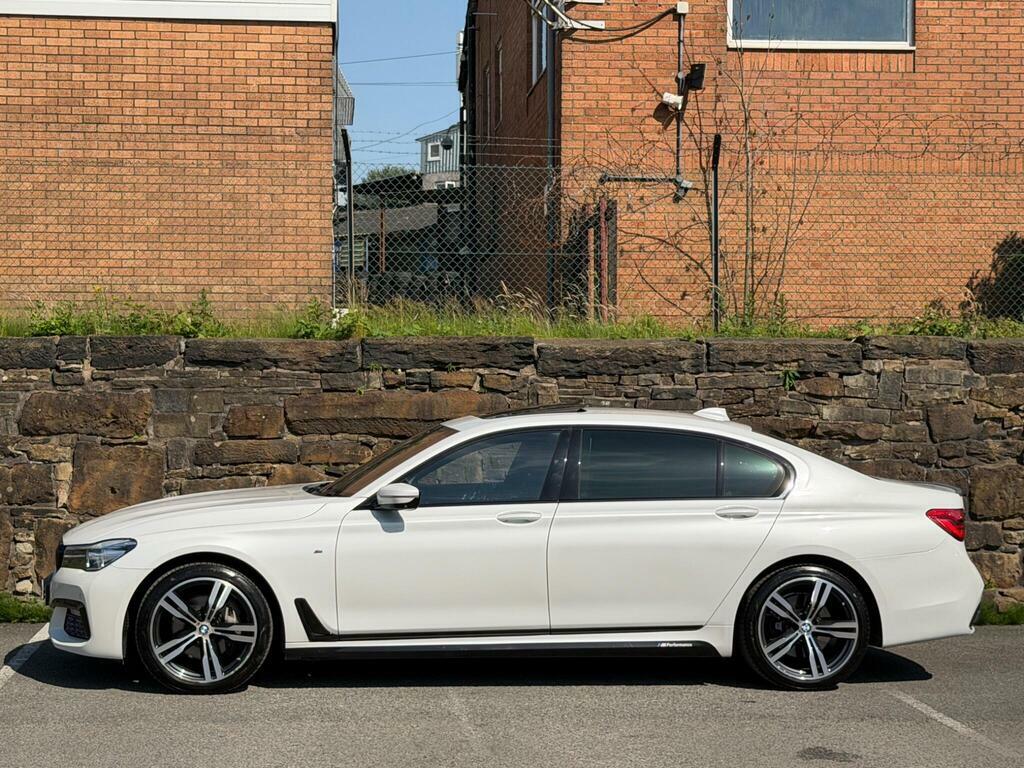 BMW 7 Series 3.0 740Ld M Sport Xdrive Euro 6 S S White #4