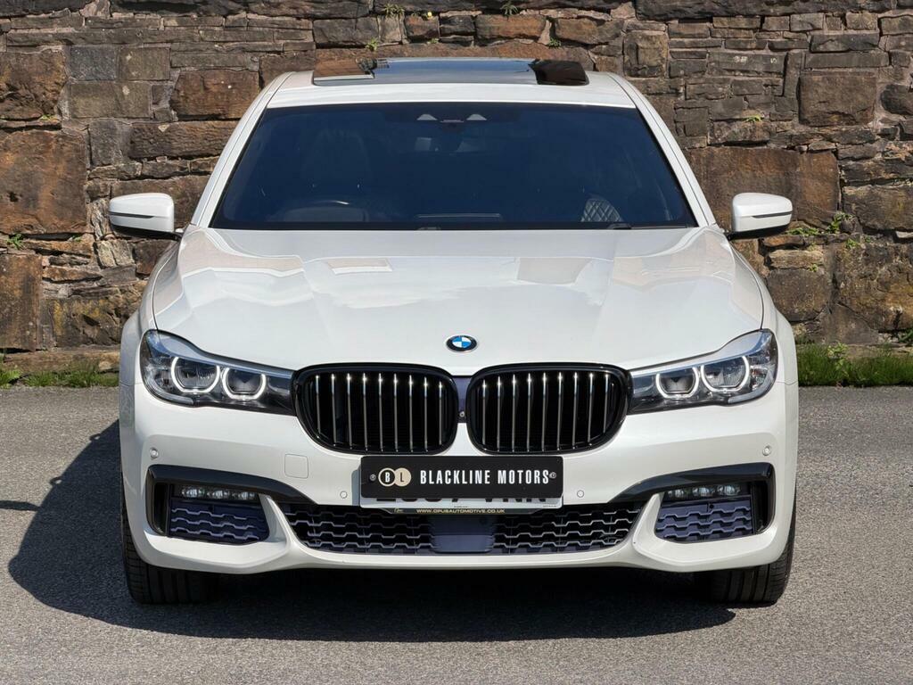 BMW 7 Series 3.0 740Ld M Sport Xdrive Euro 6 S S White #2