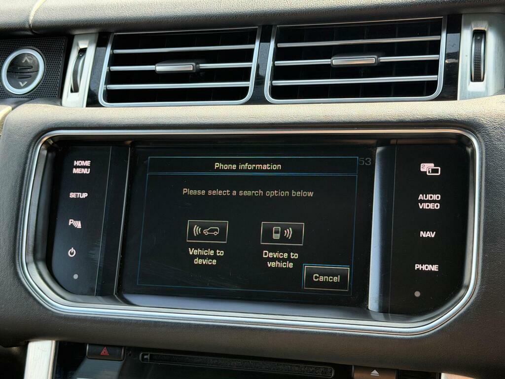 Land Rover Range Rover Vogue Se Black #36