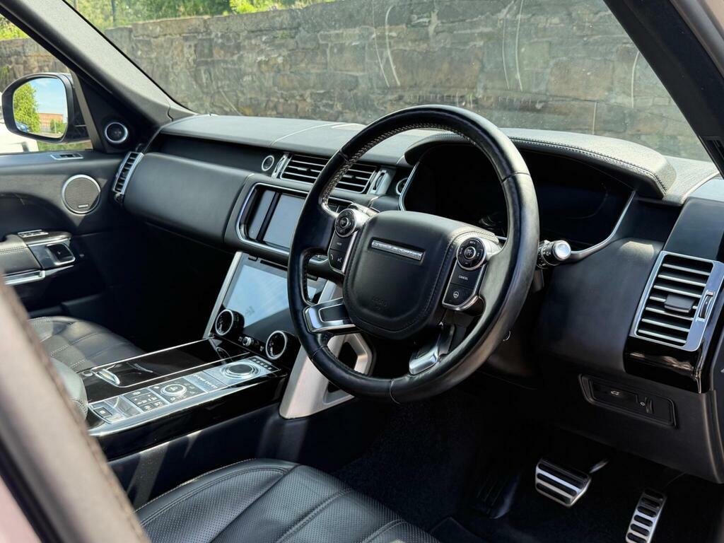 Land Rover Range Rover Vogue Se Black #12