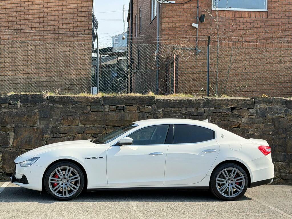 Maserati Ghibli 3.0D V6 Zf Euro 5 S S White #4