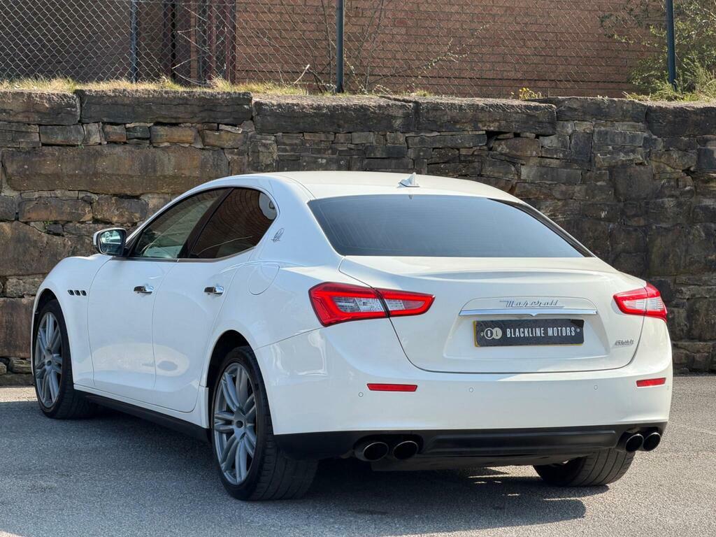 Maserati Ghibli 3.0D V6 Zf Euro 5 S S White #5