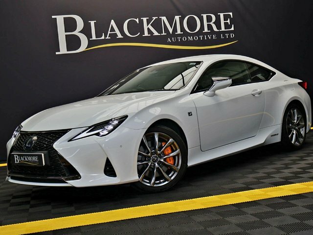 Lexus RC 2019 19 2.5 Rc 300H F Sport Hybrid E-cvt Coupe White #3