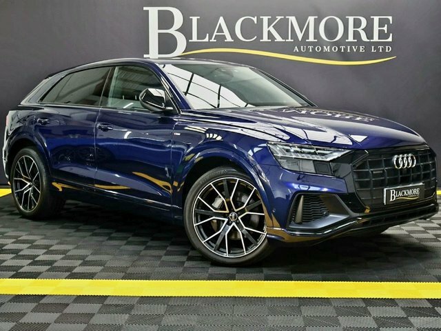 Audi Q8 2022 72 3.0 V6 Black Edition 55 Quattro Tiptroni Blue