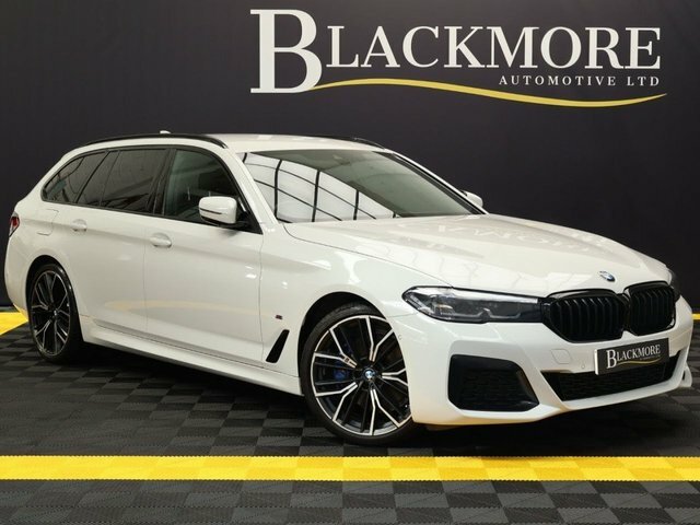 BMW 5 Series 2022 22 2.0 520D M Sport Touring Xdrive Mht Step White