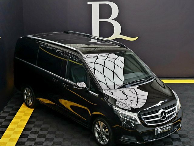 Mercedes-Benz V Class 2017 17 2.2 V250d Sport G-tronic 8 Seat Lwb Mpv Black #4
