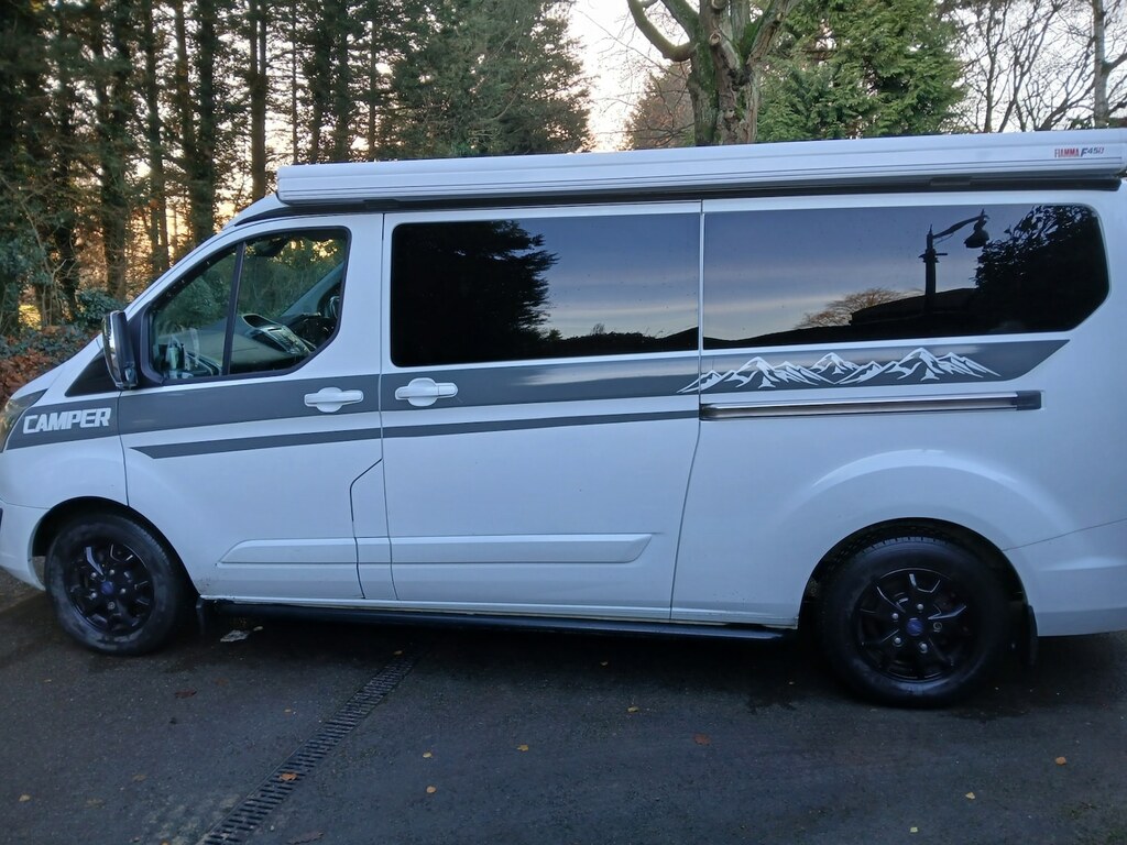 Ford Transit Custom 2.2 Tdci E-tech 155 Bhp Lwb Ltd Camper Van No V OE63UPX White #5