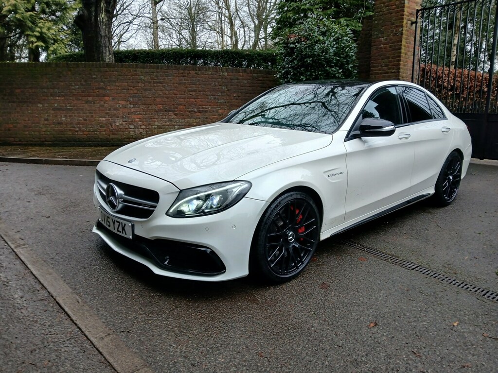 Mercedes-Benz C Class C63 Amg S Premium Ulez Compl White #4