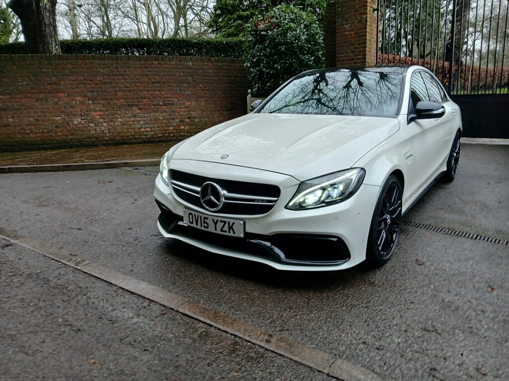 Mercedes-Benz C Class C63 Amg S Premium Ulez Compl White #3