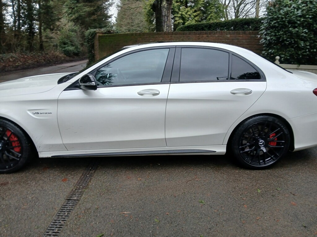 Mercedes-Benz C Class C63 Amg S Premium Ulez Compl White #6
