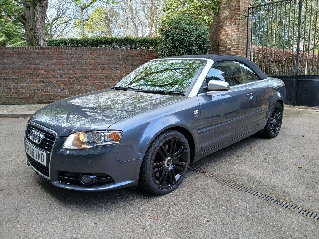 Audi A4 Cabriolet S4 4.2 V8 Quattro Cabriolet 2Dr. Grey #4