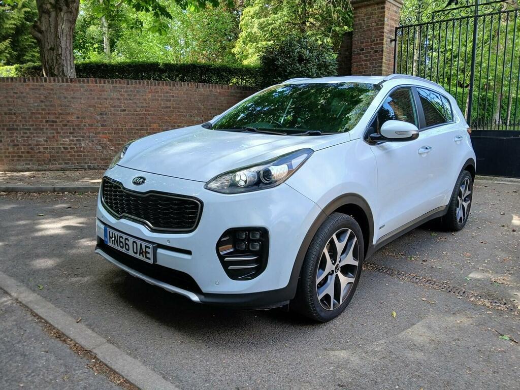 Kia Sportage 1.6T Gdi Gt-line 5Dr. Ulez HN66OAE White #4