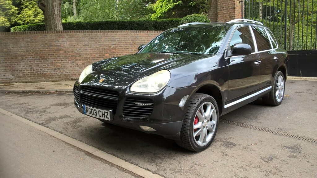 Porsche Cayenne Turbo 4.5 V8 Twin Turbo 450 Bhp 4X4 Black #4
