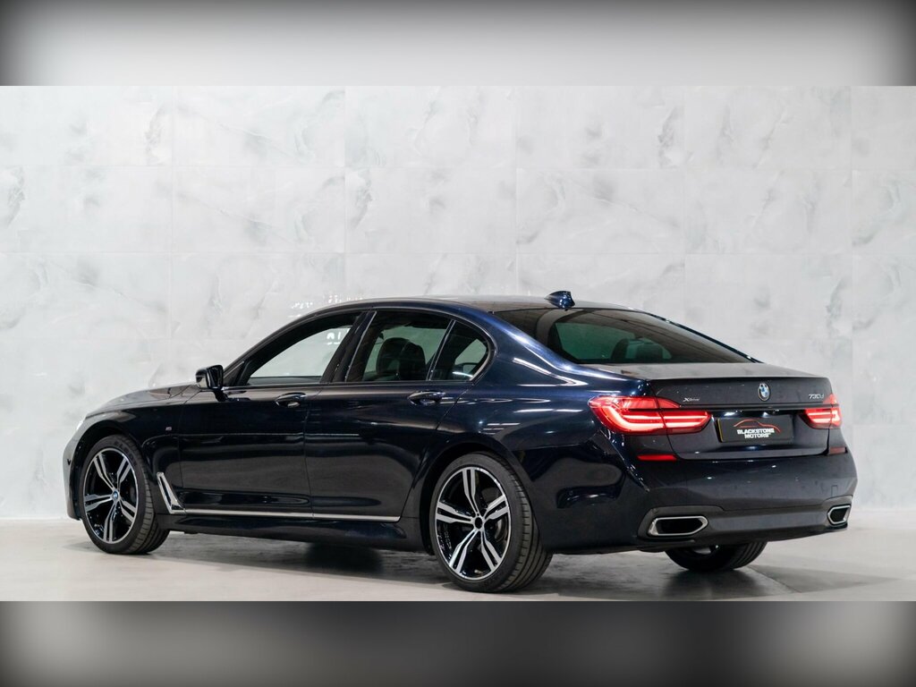 BMW 7 Series 3.0 730D M Sport Saloon Xdrive Eur Black #4