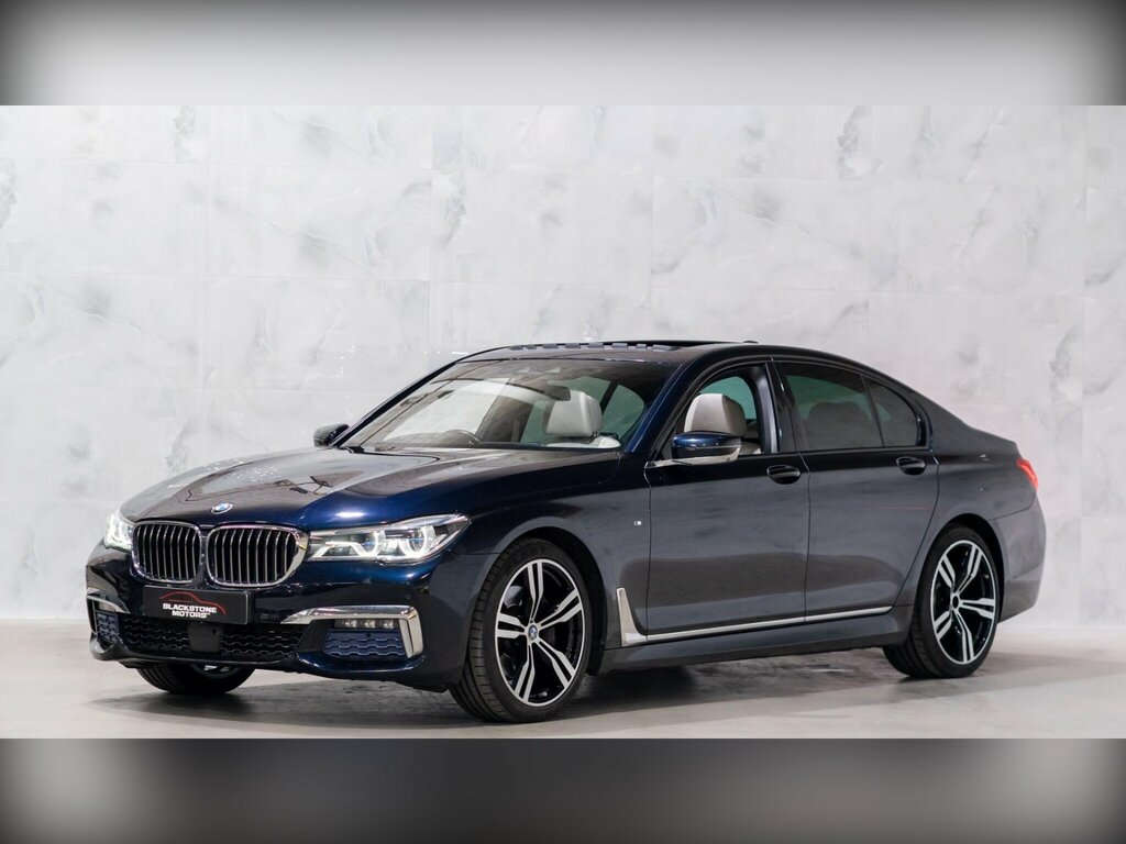 BMW 7 Series 3.0 730D M Sport Saloon Xdrive Eur Black #3