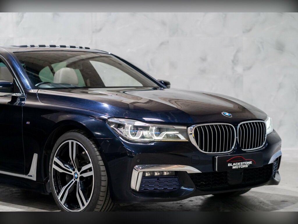 BMW 7 Series 3.0 730D M Sport Saloon Xdrive Eur Black #5
