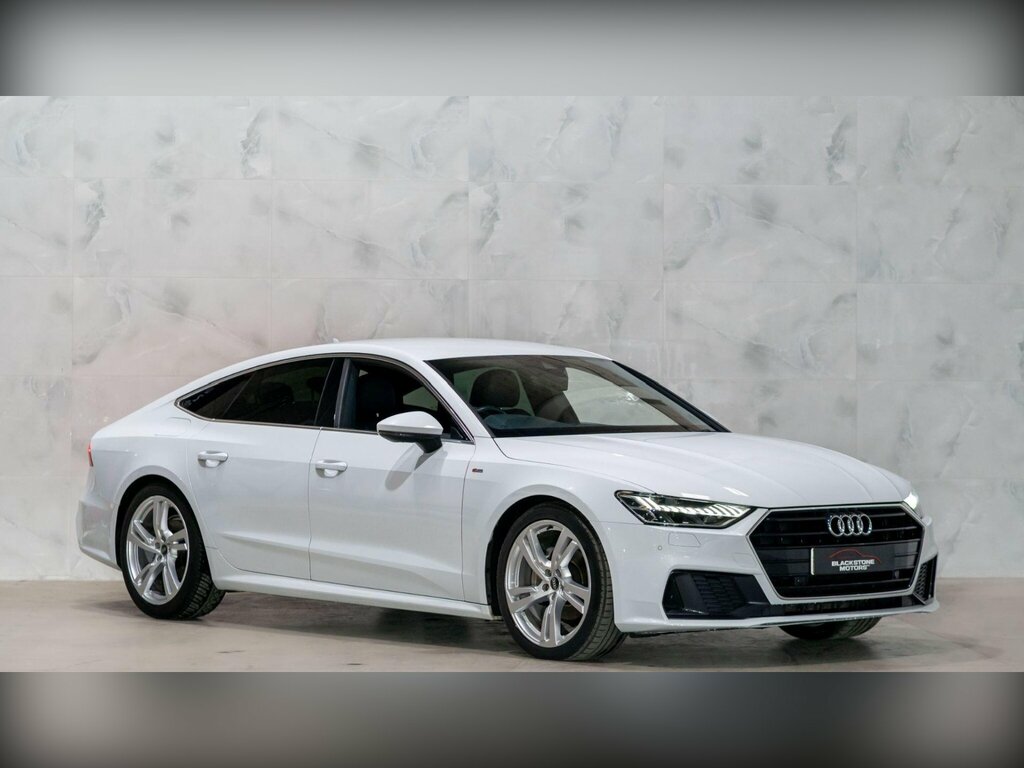 Audi A7 2.0 Tdi 40 S Line Sportback S Tronic Euro 6 Ss White