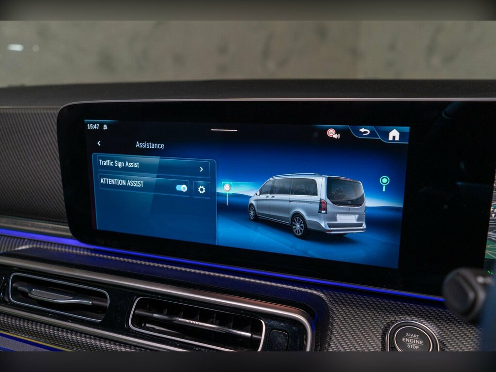 Mercedes-Benz V Class Mpv Black #25