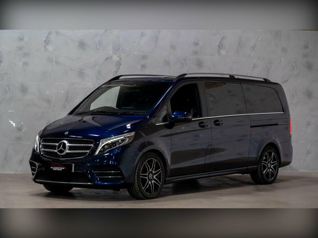 Mercedes-Benz V Class 2.2 V250d Amg Line G-tronic Euro 6 Ss 8 Se Blue #4