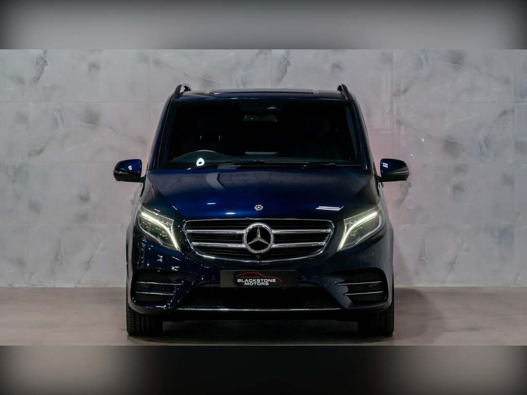 Mercedes-Benz V Class 2.2 V250d Amg Line G-tronic Euro 6 Ss 8 Se Blue #3