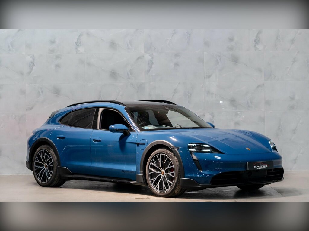 Porsche Taycan Performance Plus 93.4Kwh 4S Cross Turismo 4Wd Blue