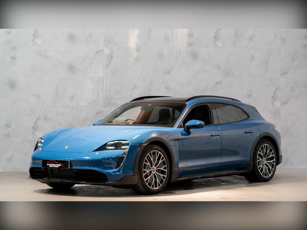 Porsche Taycan Performance Plus 93.4Kwh 4S Cross Turismo 4Wd Blue #5