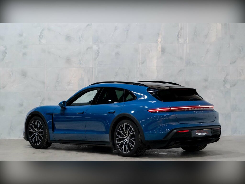 Porsche Taycan Performance Plus 93.4Kwh 4S Cross Turismo 4Wd Blue #4