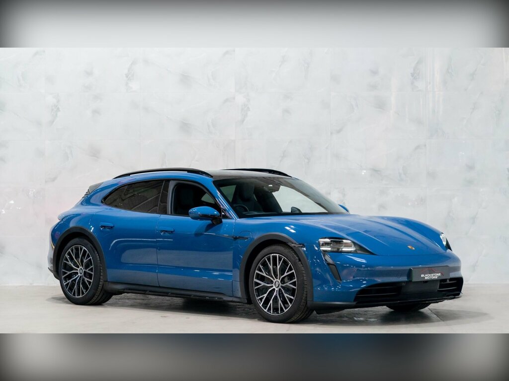 Porsche Taycan Performance Plus 93.4Kwh 4S Cross Turismo 4Wd Blue