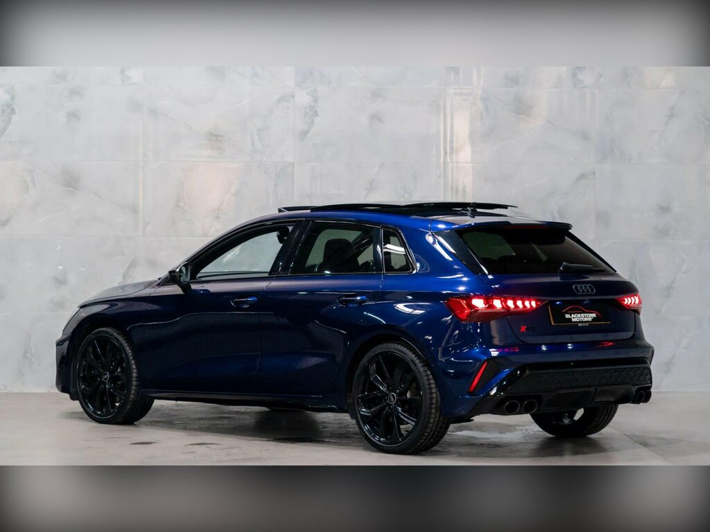 Audi S3 2.0 Tfsi Black Edition Sportback S Tronic Quattro Blue #4