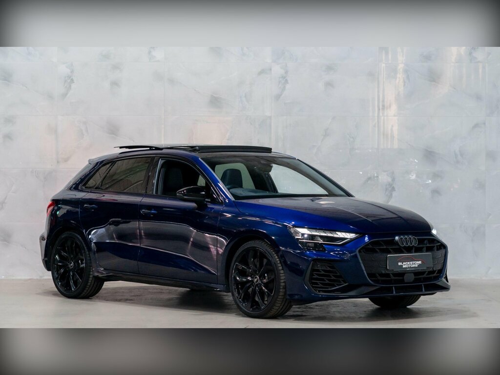 Audi S3 2.0 Tfsi Black Edition Sportback S Tronic Quattro Blue