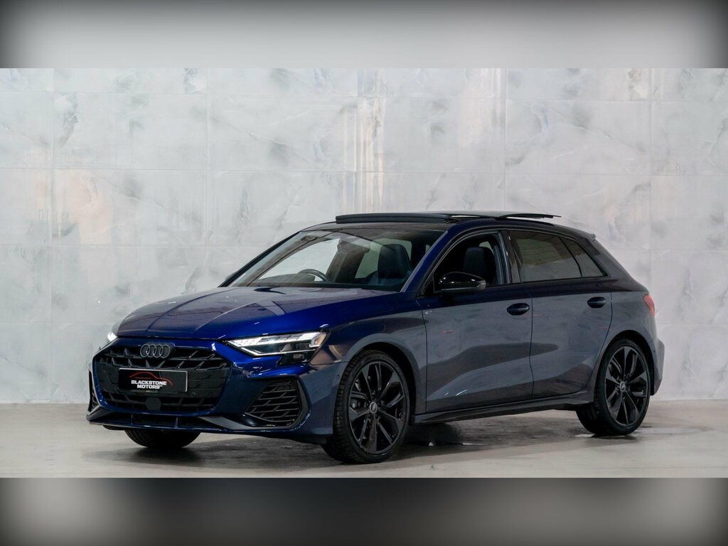 Audi S3 2.0 Tfsi Black Edition Sportback S Tronic Quattro Blue #3