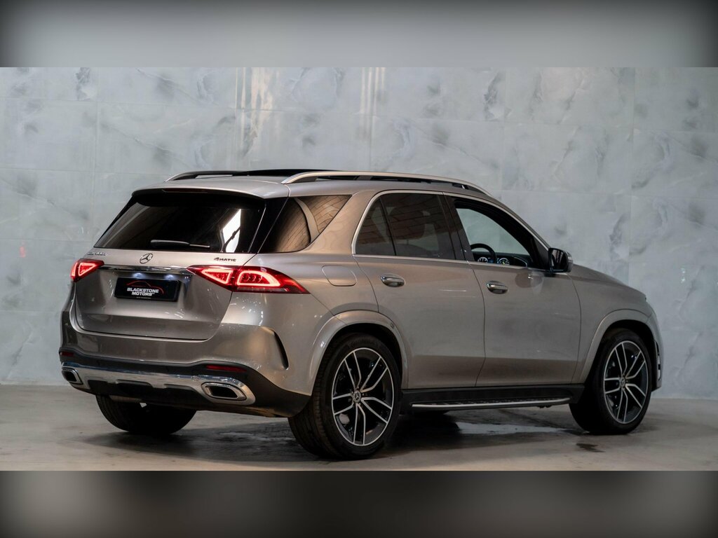 Mercedes-Benz GLE Class 450D 4Matic Amg Line Prem 9G-tron 7 St Silver #8
