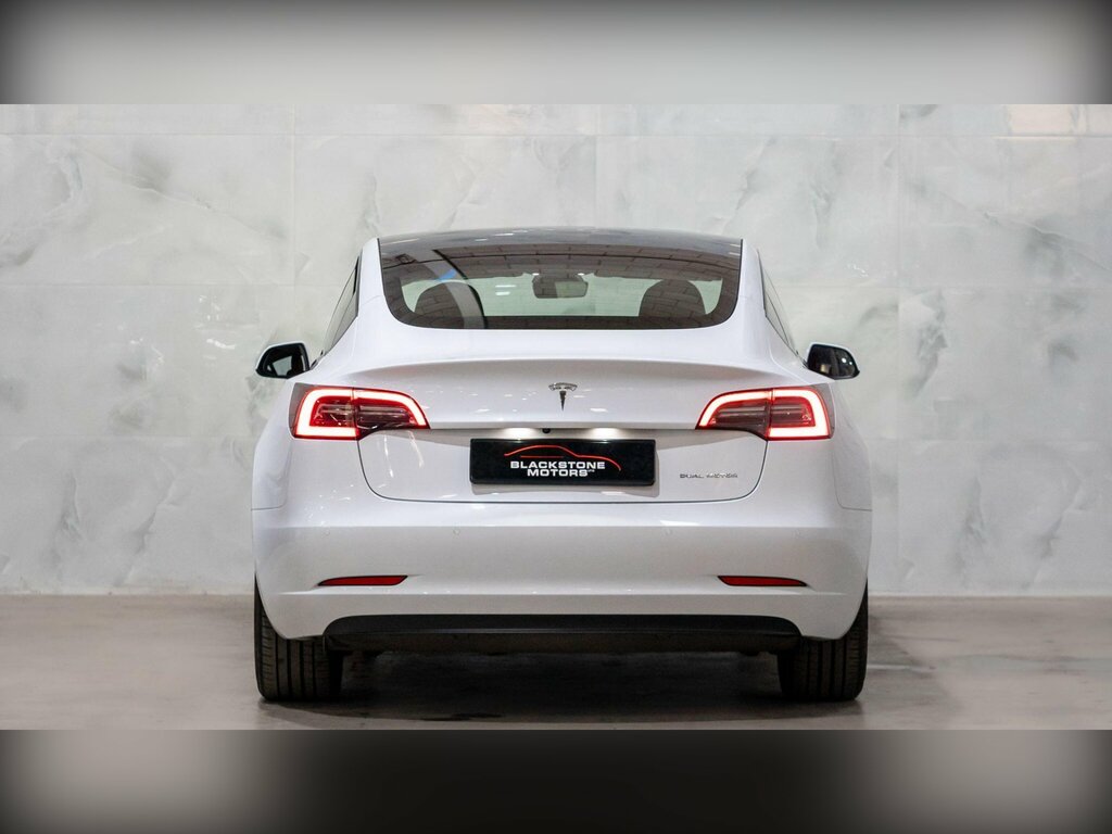 Tesla Model 3 Dual Motor Long Range 4Wde White #6