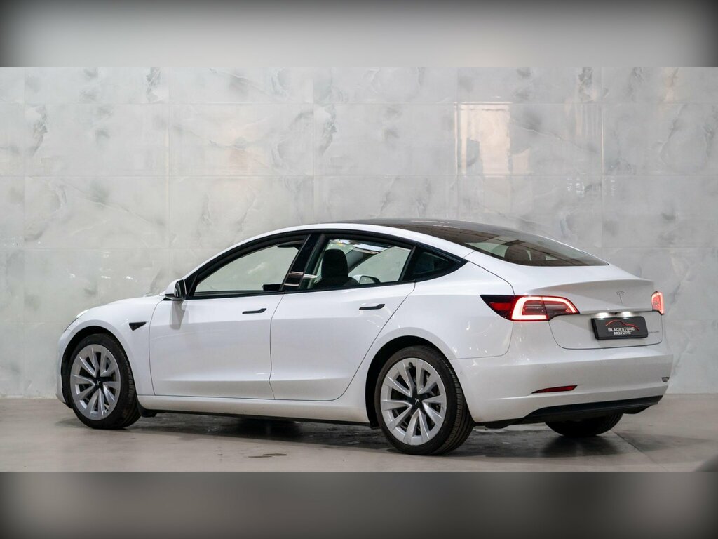 Tesla Model 3 Dual Motor Long Range 4Wde White #5