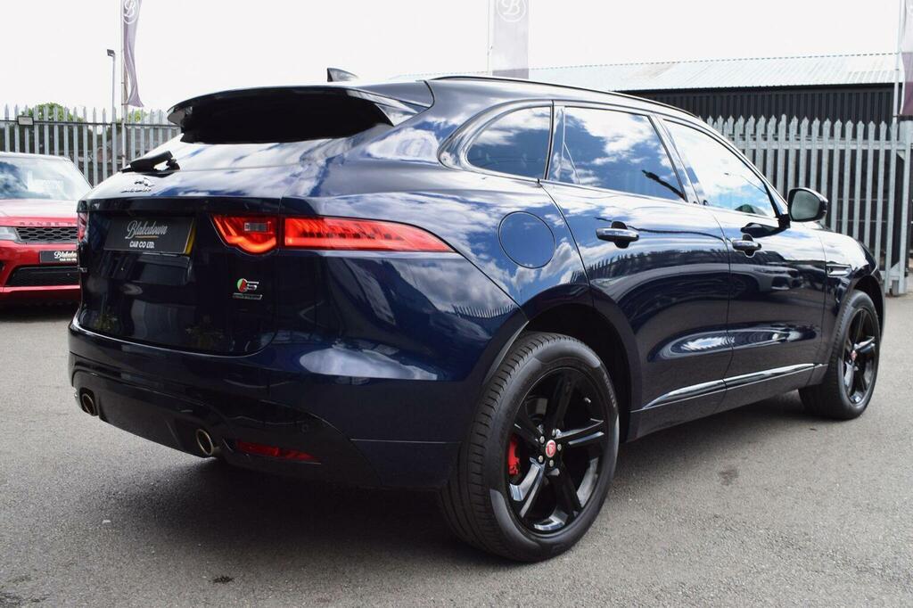 Jaguar F-Pace Suv 3.0 D300 V6 S Awd Euro 6 Ss 2020 SV70LLW Blue #5