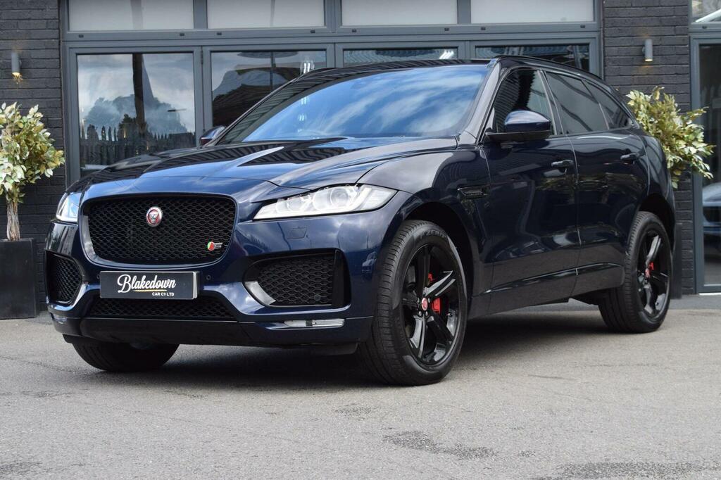 Jaguar F-Pace Suv 3.0 D300 V6 S Awd Euro 6 Ss 2020 Blue