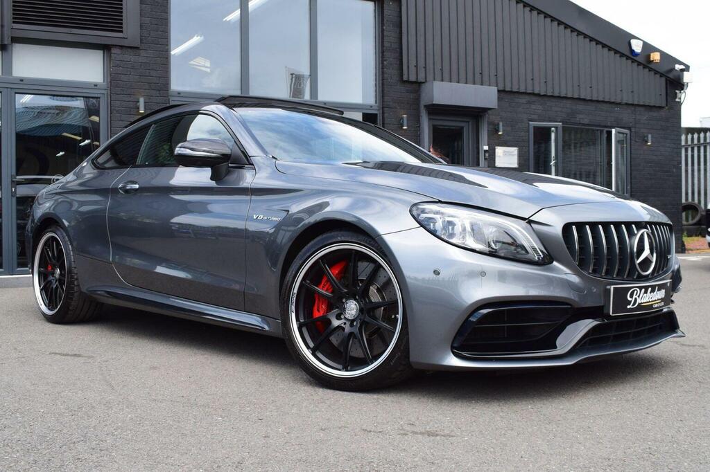 Mercedes-Benz C Class Coupe 4.0 C63 V8 Biturbo Amg S Premium Plus Spds Grey #3