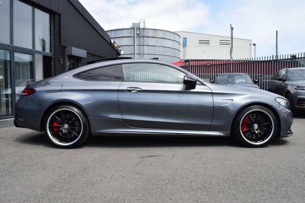 Mercedes-Benz C Class Coupe 4.0 C63 V8 Biturbo Amg S Premium Plus Spds Grey #4