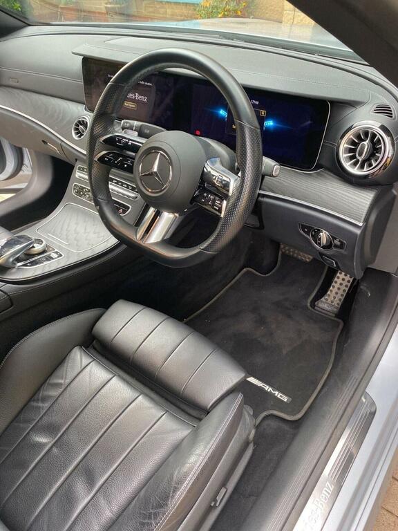 Mercedes-Benz E Class 2.0 E300h Mhev Amg Line Premium Cabriolet G-tron Silver #3