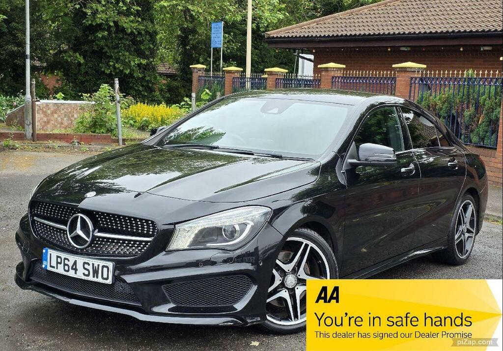 Mercedes-Benz CLA Class 2.1 Cla220 Cdi Amg Sport Coupe 7G-dct Euro 6 Ss Black