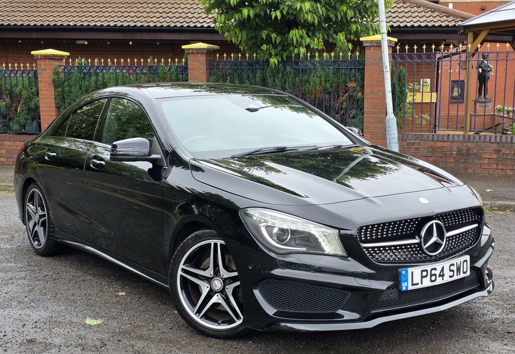 Mercedes-Benz CLA Class 2.1 Cla220 Cdi Amg Sport Coupe 7G-dct Euro 6 Ss Black #2