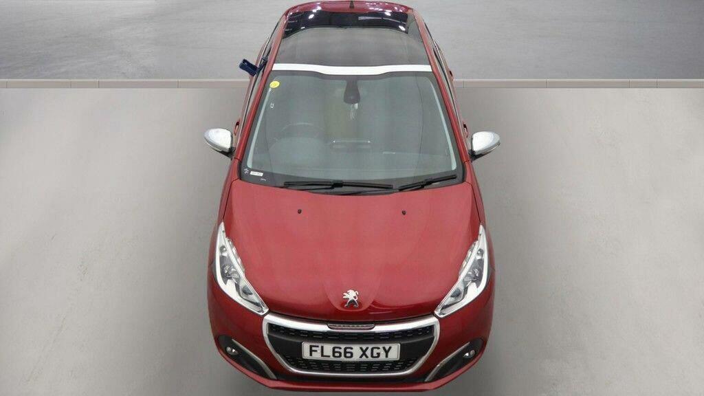 Peugeot 208 1.2 Puretech Allure Premium Euro 6 Ss 2016 Red #5