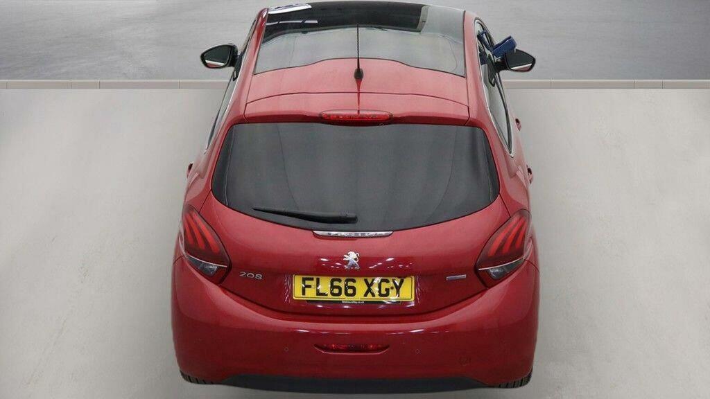 Peugeot 208 1.2 Puretech Allure Premium Euro 6 Ss 2016 Red #6